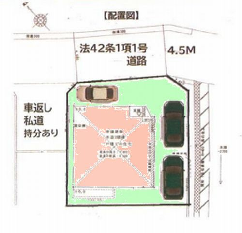 【区画図】 | 【仲介手数料０円】松田町松田惣領　新築一戸建て | 【仲介手数料０円】松田町松田惣領　新築一戸建て