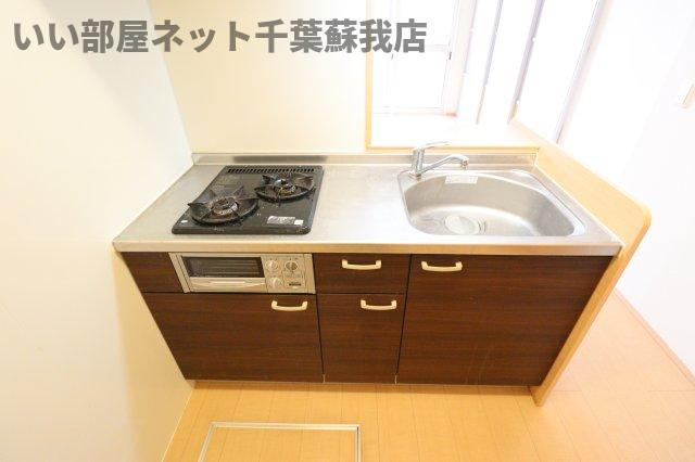 ベイリーフのキッチン|コンパクトなキッチンで掃除もラクラク