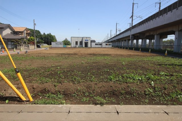 《分譲地》下野市小金井　全6区画の外観|区画3を南から