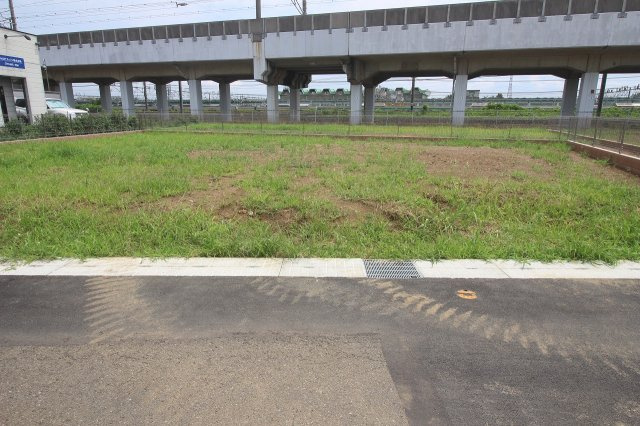 《分譲地》下野市小金井　全6区画の外観|区画6を西から