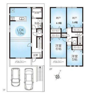 【間取り】 | 神戸市灘区上野通3丁目　戸建て