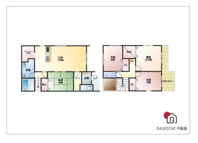 【間取り】 | 熊谷市久下　中古戸建