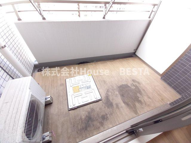 プレサンス神戸水木通ルミエスのバルコニー