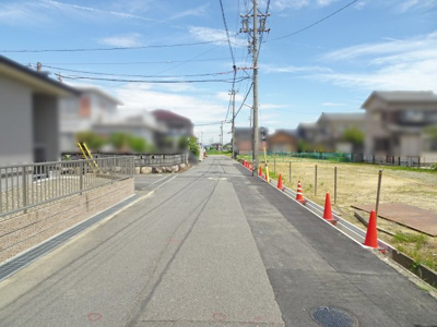 【前面道路含む現地写真】 | 鈴鹿市池田町 | 前面道路