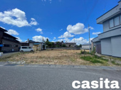【建築条件なし】大仙市字刈和野 広い間口の広大地222.63坪 住宅用地の画像