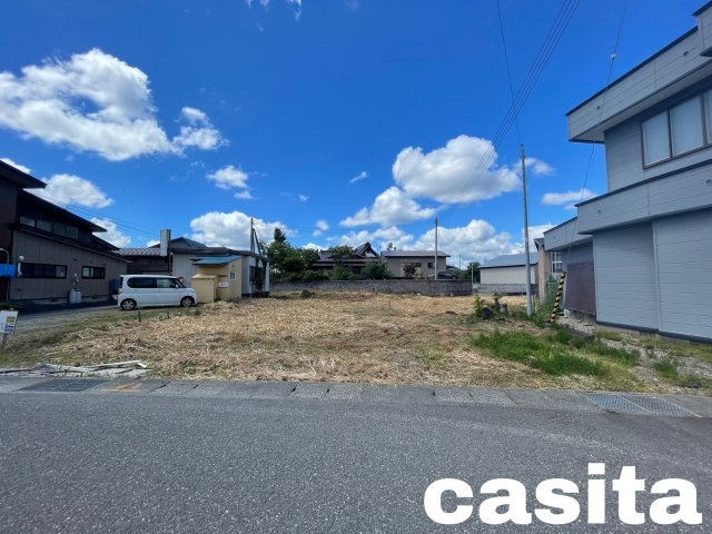 【外観】 | 【建築条件なし】大仙市字刈和野 広い間口の広大地222.63坪 住宅用地