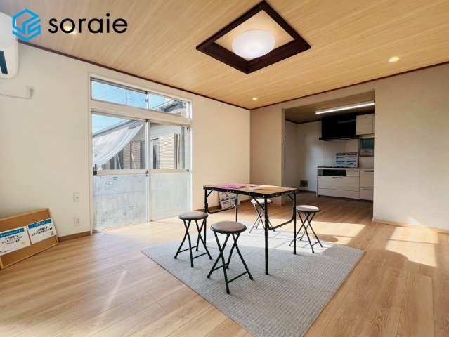 狭山市下広瀬　中古戸建の居間・リビング|2月23日撮影