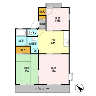 【間取り】 | スカイハイツ池田Ａ