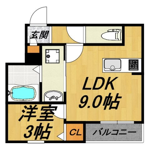 【間取り】 | LE COCON 岐阜Ⅰ