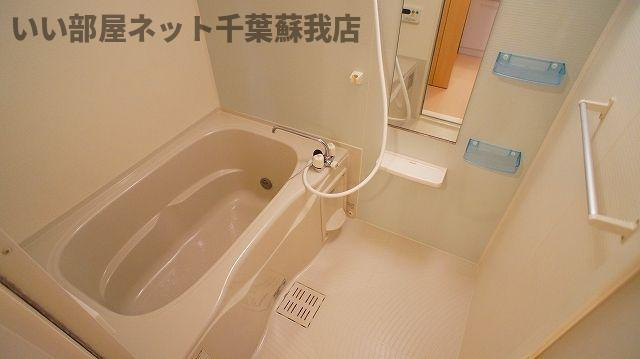チェリーガーデンＡの浴室|お風呂で日々の疲れを落としましょう