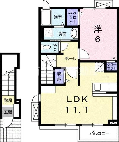 【間取り】 | メゾン愛