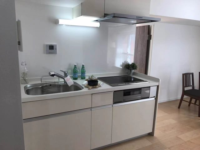 サカエ池袋マンションのキッチン|システムキッチン新規交換(浄水器付)