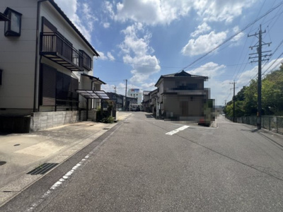 【前面道路含む現地写真】 | 豊田市永覚町上長根　土地