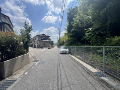 【前面道路含む現地写真】 | 豊田市永覚町上長根　土地