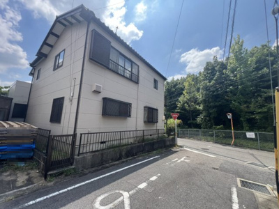 【前面道路含む現地写真】 | 豊田市永覚町上長根　土地 | 西側道路（北から）