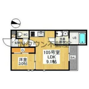 【間取り】 | grandtic　Etincelle | 間取りです。