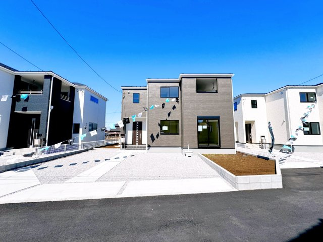 Livele Garden太田市新野町　新築住宅2号棟の外観