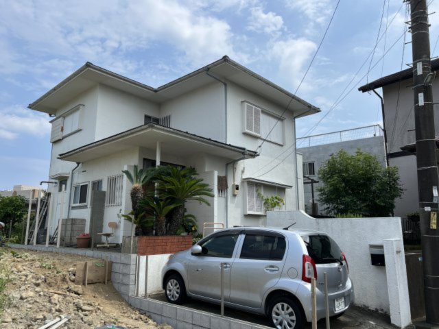 オーシャンビュー！海まで徒歩10分。建築条件付き物件の外観