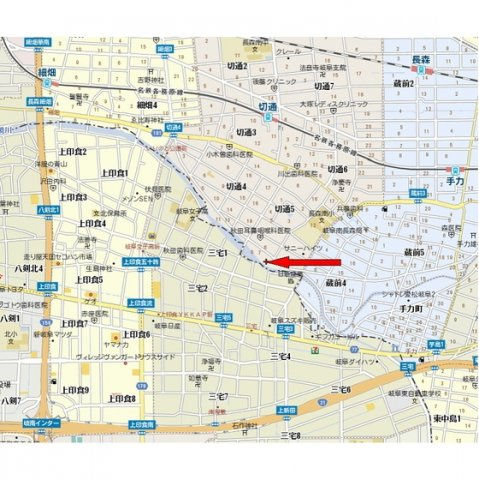 切通伏見貸家Ⅱの外観