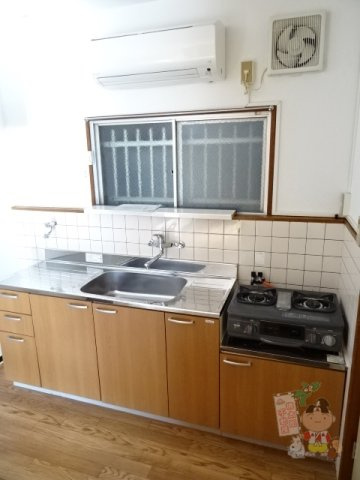 アイヨコヤマテナントのキッチン