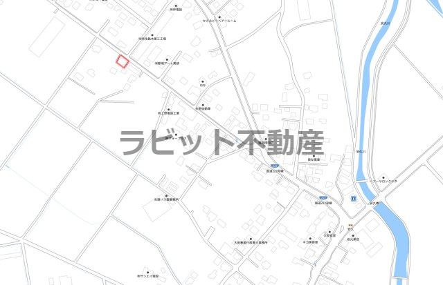 【土地図】 | 売土地：安久町 | 境界は現況と異なる場合があります。