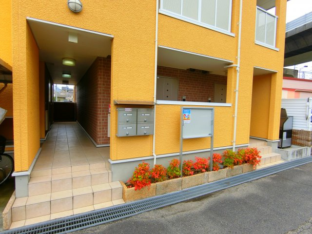 サニーヴィラのエントランス