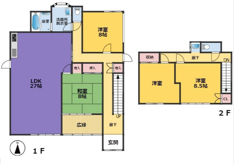 中古戸建　田島　4LDK