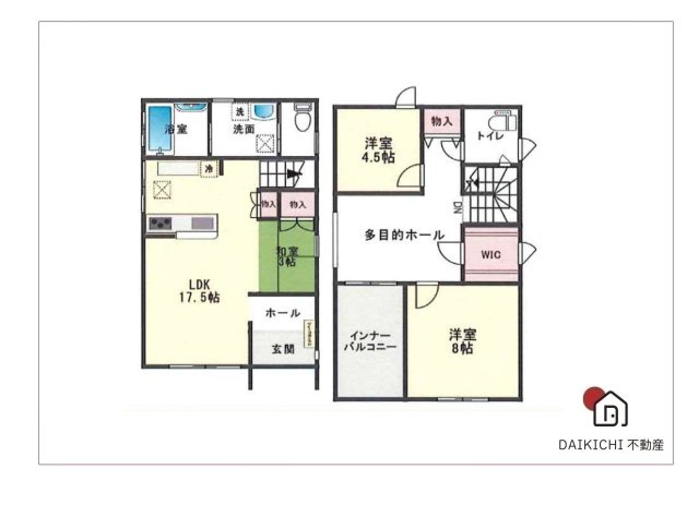 【間取り】 | 比企郡吉見町南吉見　中古戸建