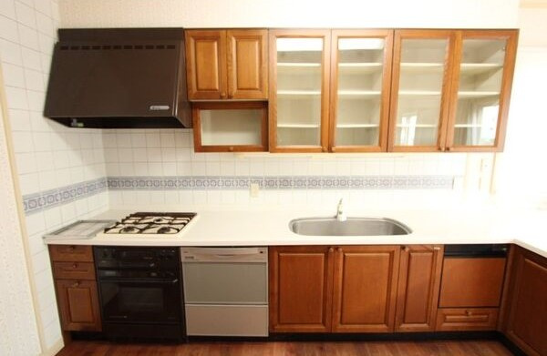 梅坪町戸建住宅のキッチン