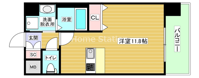 【間取り】 | スプランディッド中之島WEST