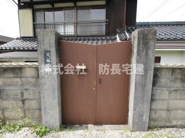 山口市折本１丁目の一戸建ての外観パース|出入口です
