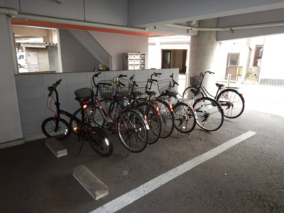 【その他共用部分】 | 美和ハイツ | 美和　美和ハイツ　１DK　駐輪場