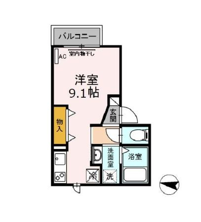 ぱるタウン乗小路の間取り