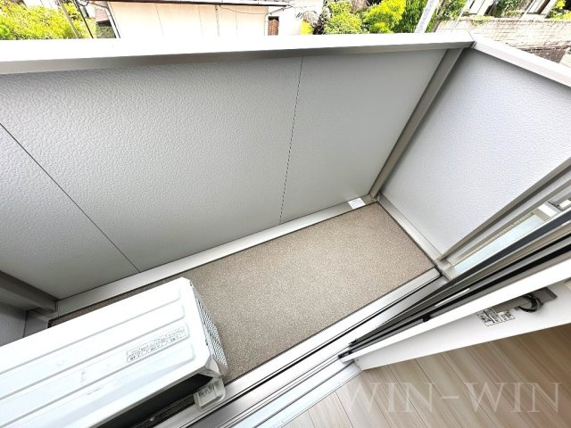 ぱるタウン乗小路のバルコニー