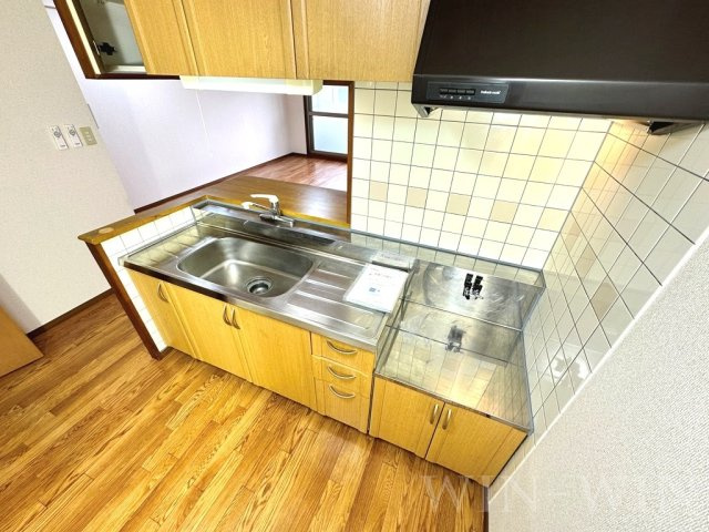 ボンヌシャンス 壱番館のキッチン|イメージ（同建物内別部屋の写真です）