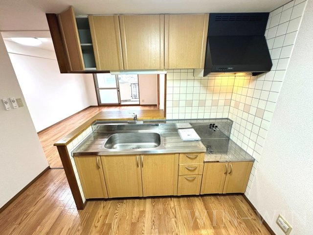 ボンヌシャンス 壱番館のキッチン|イメージ（同建物内別部屋の写真です）