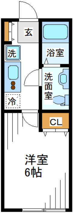 BLUE OCEAN上大岡の間取り