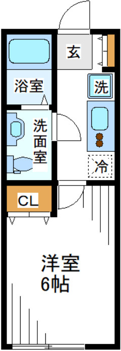 BLUE OCEAN上大岡の間取り