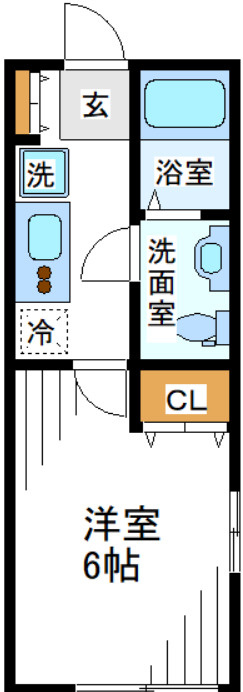 BLUE OCEAN上大岡の間取り