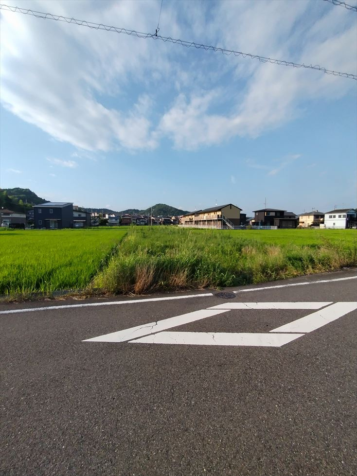 ６３８０８　岐阜市粟野西土地の外観