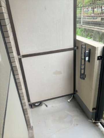 ライオンズマンション東駒形のバルコニー