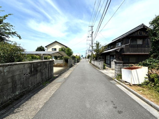 【前面道路含む現地写真】 | 売地　八反地