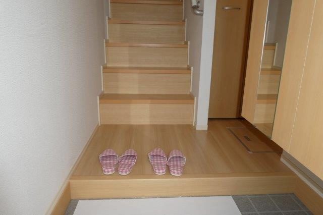 ソレイユの玄関
