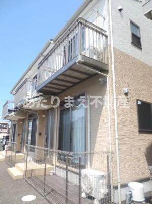 福岡市博多区青木１丁目のアパートの外観