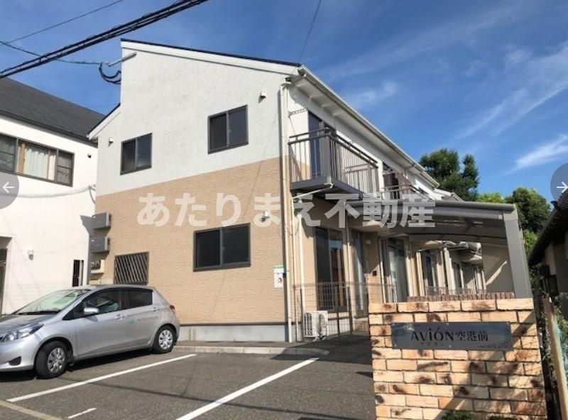 福岡市博多区青木１丁目のアパートの駐車場