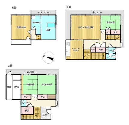 【間取り】 | 熱海自然郷　戸建