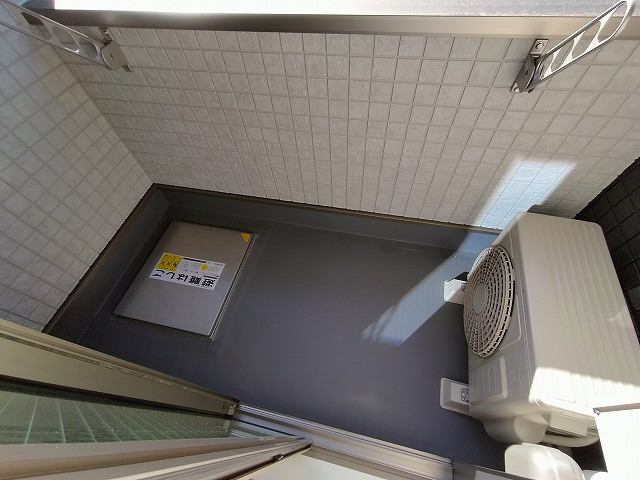 神戸市須磨区妙法寺字道正川のアパートのバルコニー|バルコニー