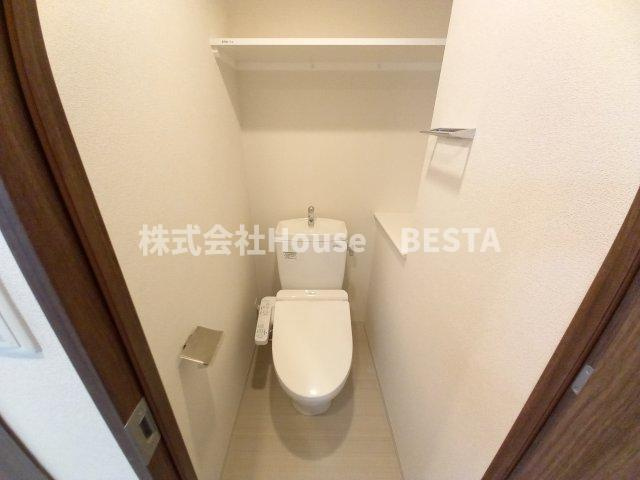 プレサンス神戸水木通ルミエスのトイレ