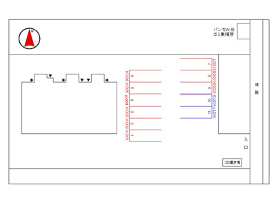【区画図】 | コント・ド・フェ | 駐車場