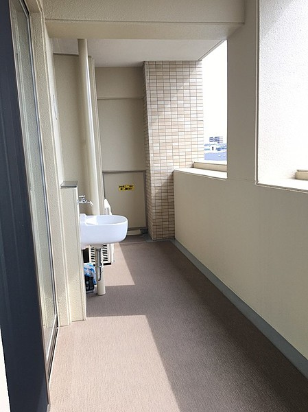 ファーネストアクアヴィラ保田窪のバルコニー